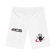 Load image into Gallery viewer, RCS Women's White Biker Shorts