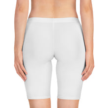 Load image into Gallery viewer, RCS Women's White Biker Shorts