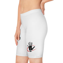 Load image into Gallery viewer, RCS Women's White Biker Shorts