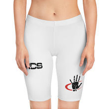 Load image into Gallery viewer, RCS Women's White Biker Shorts