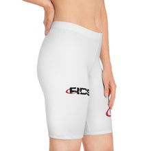 Load image into Gallery viewer, RCS Women's White Biker Shorts