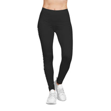 Load image into Gallery viewer, Real Contact Sports Black Leggings
