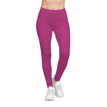 Load image into Gallery viewer, Pink Women&#39;s Leggings - Real Contact Sports Design
