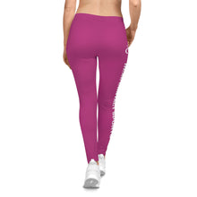 Load image into Gallery viewer, Pink Women&#39;s Leggings - Real Contact Sports Design
