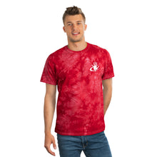 Load image into Gallery viewer, Real Contact Sports Tie-Dye Tee, Crystal
